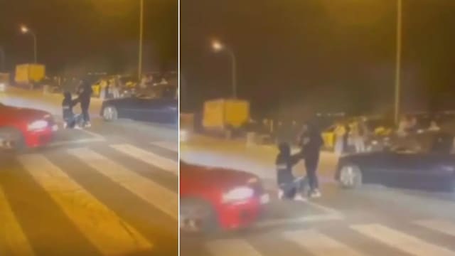 飙车聚会玩命求婚 西班牙男子被漂移车撞倒致重伤