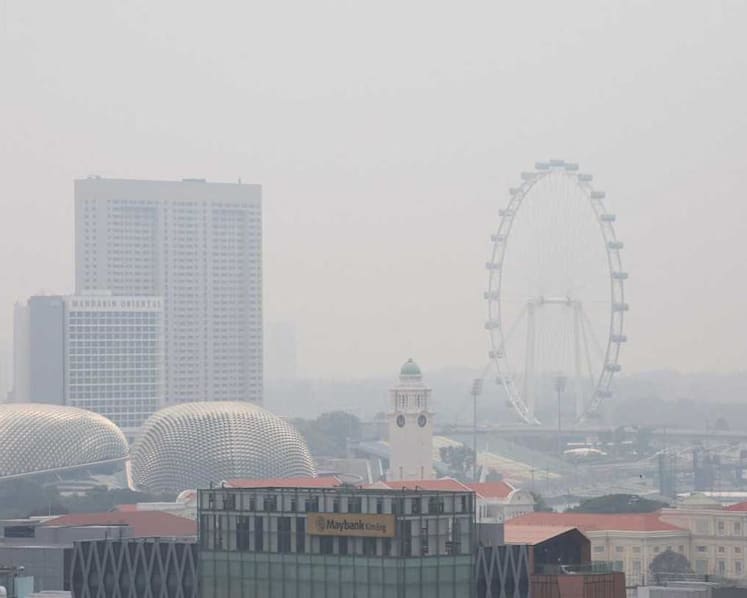 Singapore air quality back to 'unhealthy' levels on Sunday