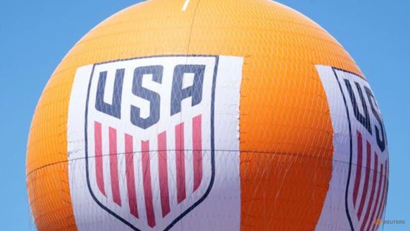Orange balloon gives US World Cup camp a soaring symbol in Irvine