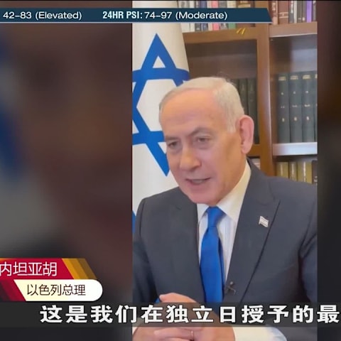 迪拜航空遇袭机长获内坦亚胡表扬 获邀以色列独立日点燃火炬