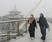 Hot, dry spell in Sarawak to persist into next month as haze lingers, water levels fall