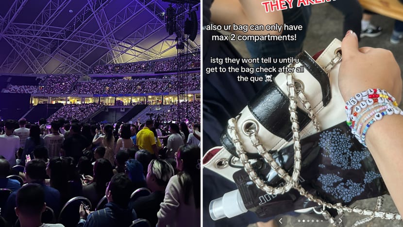 #trending: Taylor Swift concertgoers in S'pore report VIP crowd control concerns and strict bag check issues