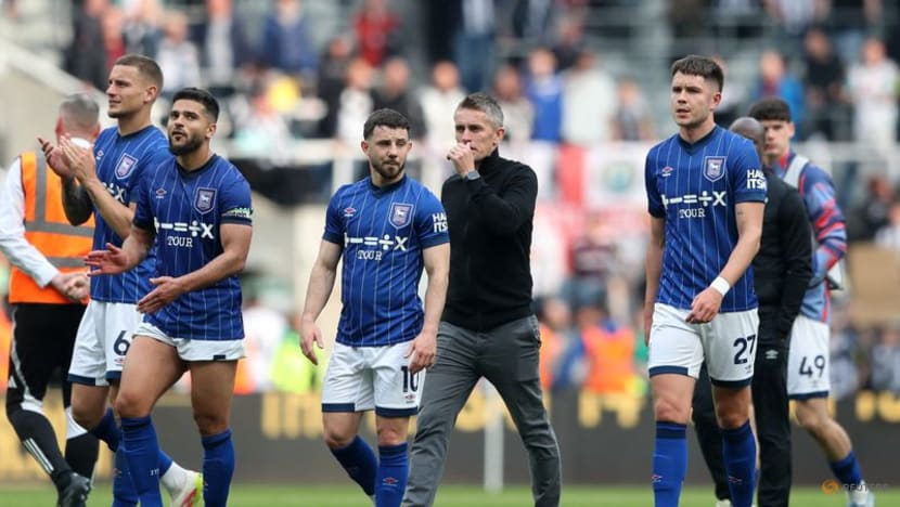 McKenna hails fans as Ipswich slide out of Premier League McKenna hails fans as Ipswich slide out of Premier League