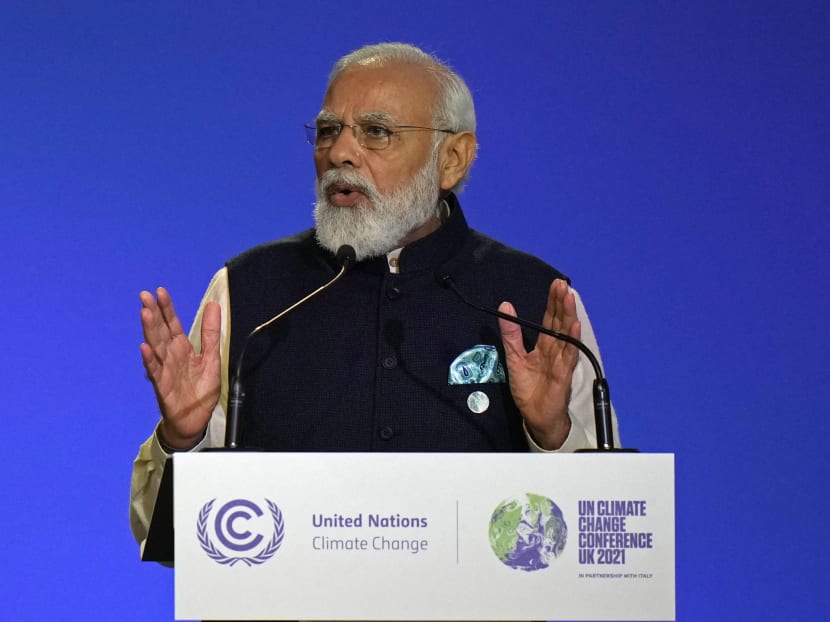 India is the last of the world's major carbon polluters to announce a net-zero target, with China saying it would reach that goal in 2060, and the United States and the European Union aiming for 2050. India is the last of the world's major carbon polluters to announce a net-zero target, with China saying it would reach that goal in 2060, and the United States and the European Union aiming for 2050.