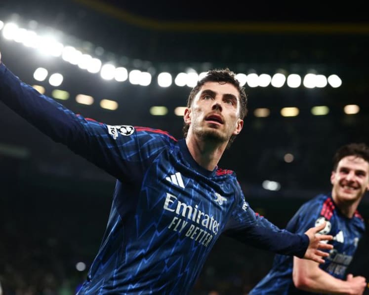Havertz hails Arsenal turnaround in Champions League win over Sporting ...