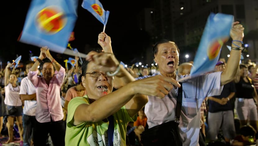 WP holds its second GE2015 rally