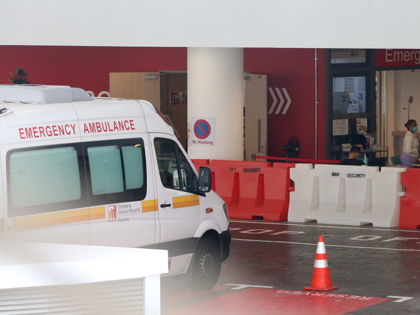 The A&E department at Sengkang General Hospital on May 1, 2021.