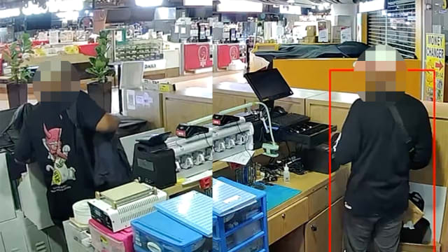 淡滨尼世纪广场手机店 连续两天发生偷窃案