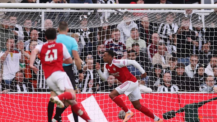 Gabriel earns late 2-1 win for Arsenal at Newcastle