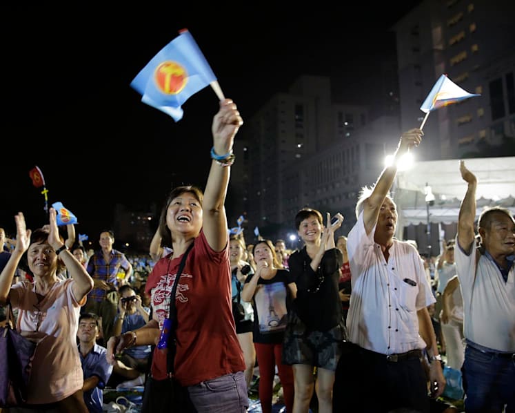 WP holds its second GE2015 rally