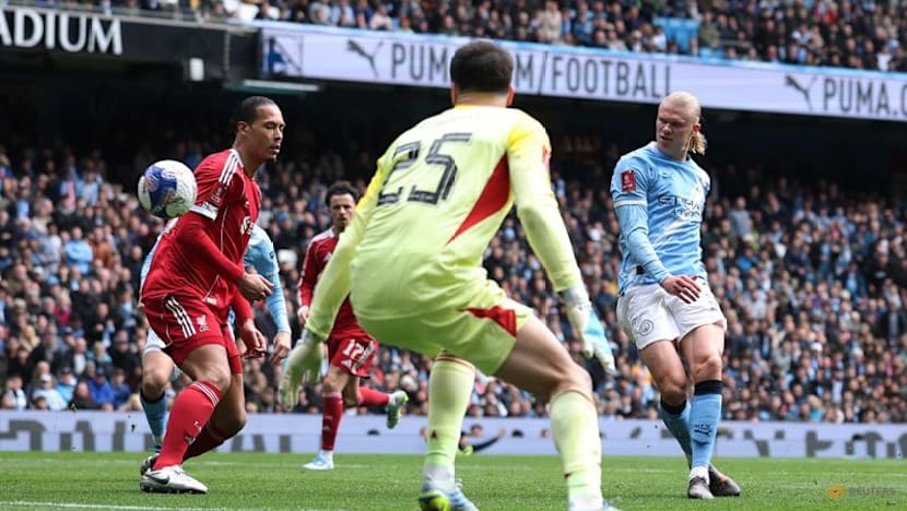Haaland bags hat-trick as Man City hammer Liverpool 4-0 in FA Cup quarter-final