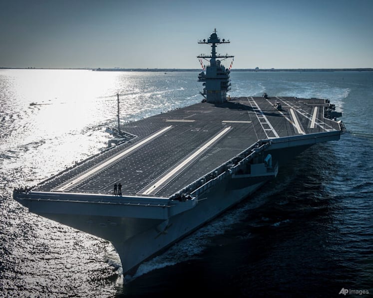 Second US aircraft carrier is being sent to the Middle East: Source