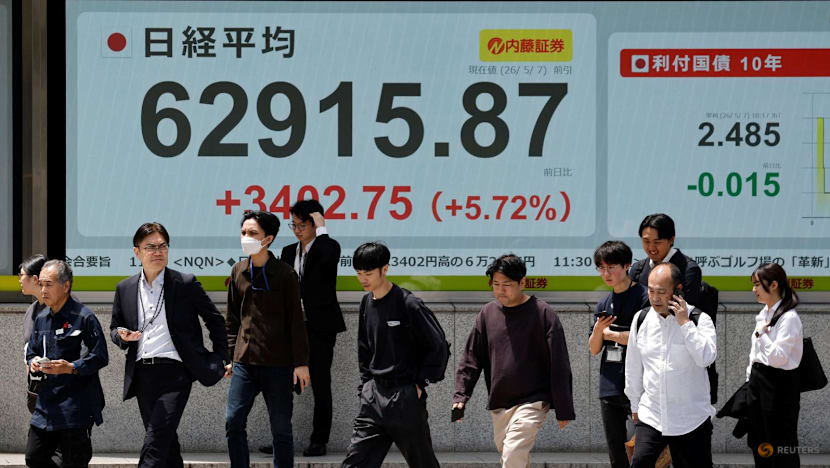 Asian stocks hit record high, dollar wobbles on US-Iran peace deal hopes