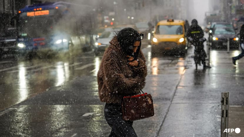 New York mayor orders citywide travel ban as major storm hits US