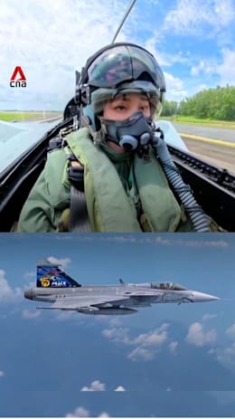 Thai queen pilots fighter jet solo for the first time