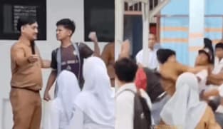 Viral guru Agus Saputra di Jambi dikeroyok gerombolan siswa, gara-gara apa?