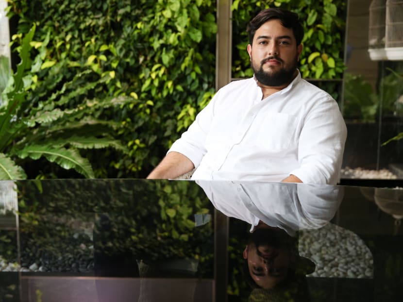 Mr Oscar Moises Chaves, 29, said he is determined to fulfil the firm’s obligations to its creditors, but repayment in Singapore — where the firm is in liquidation — has hit an impasse. Mr Oscar Moises Chaves, 29, said he is determined to fulfil the firm’s obligations to its creditors, but repayment in Singapore — where the firm is in liquidation — has hit an impasse.