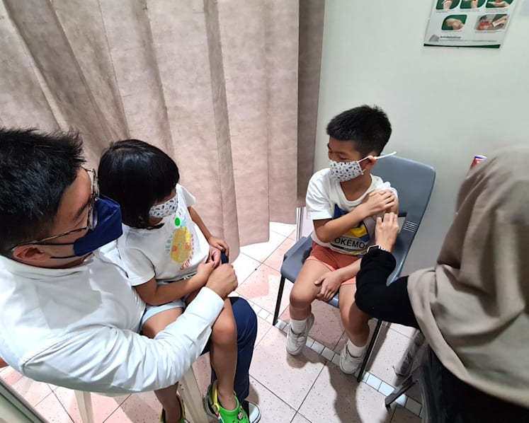 Children aged 5 to 11 can walk in for COVID-19 vaccination from Mondays to Thursdays without appointment