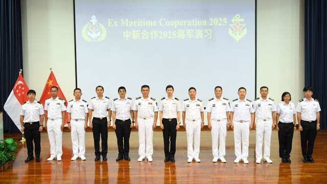 新中海军即日起展开双边海事合作演习 