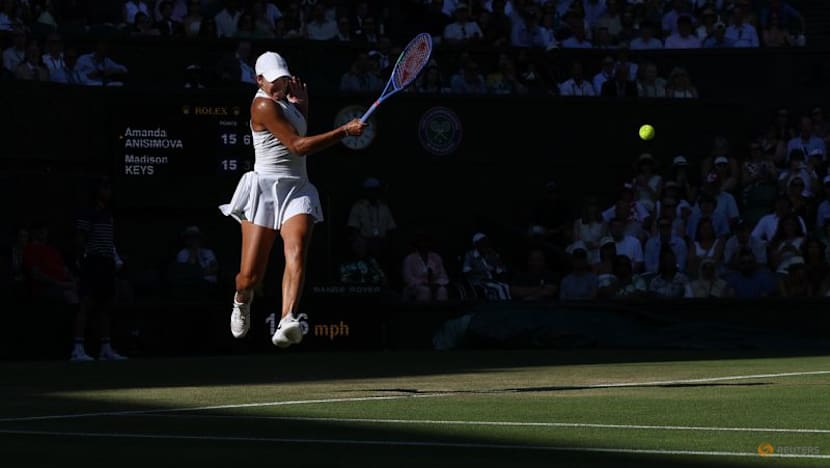 Keys ticks off bucket list Centre Court appearance