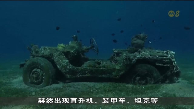 约旦水下军事博物馆 让人边潜水边参观博物馆