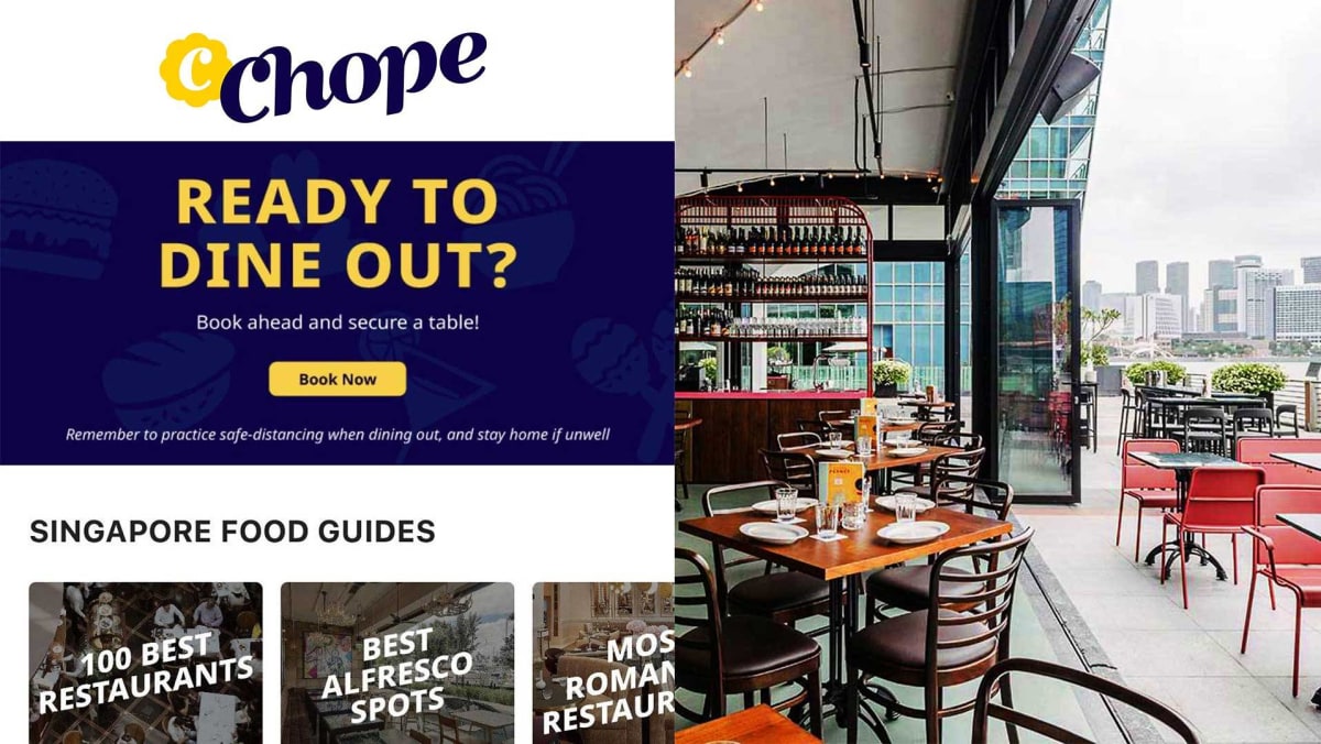 Chope Received 15k Restaurant Bookings A Day After Phase 2 Announcement -  TODAY, image size:1200x676