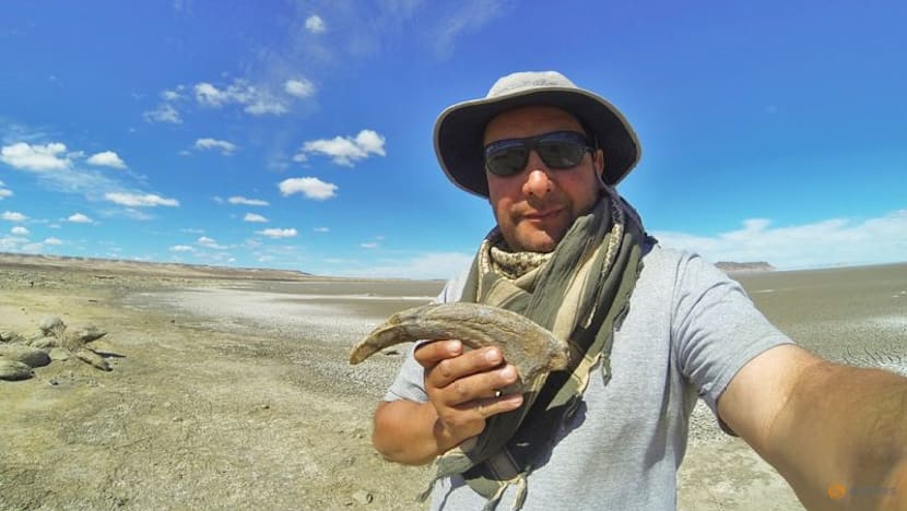 How mean was this new Argentine dinosaur? It had a croc leg in its jaws