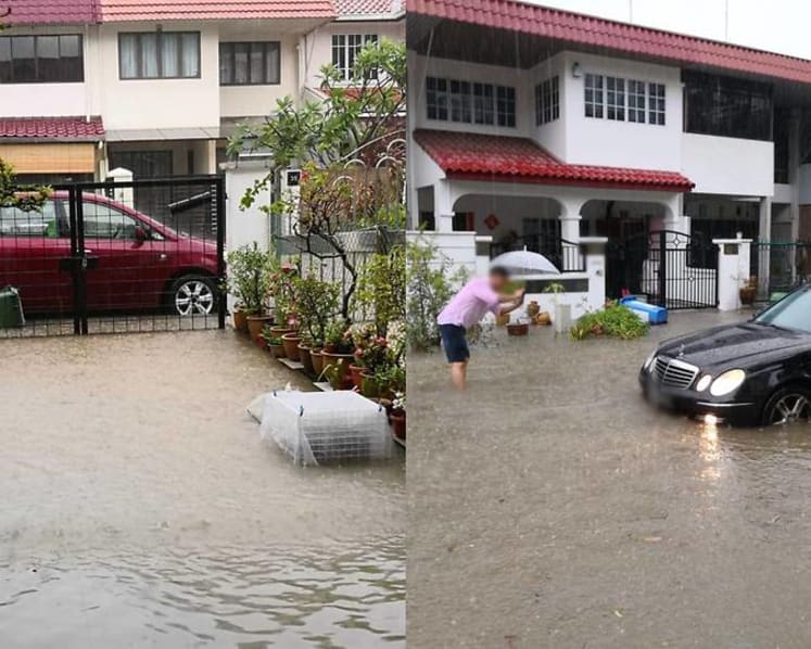 Flash floods, fallen tree as Singapore lashed by 'intense rain'