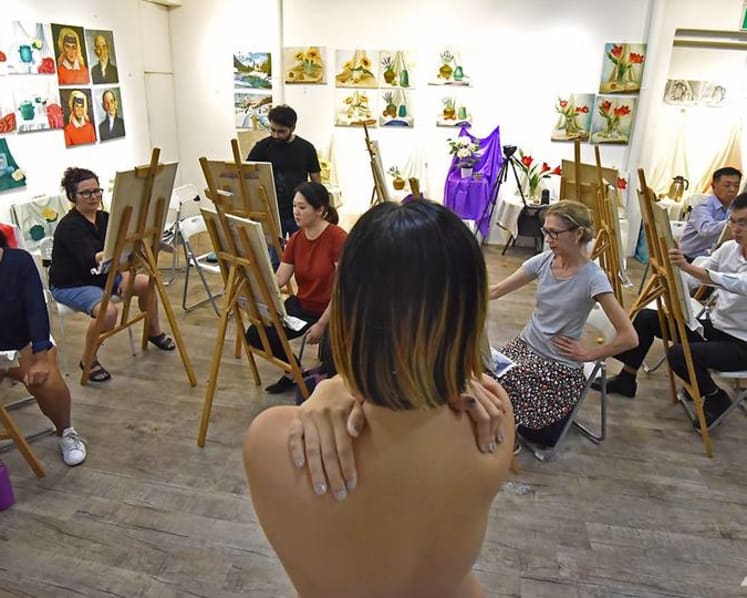 Naked art: Take a peek inside a nude drawing class in Singapore
