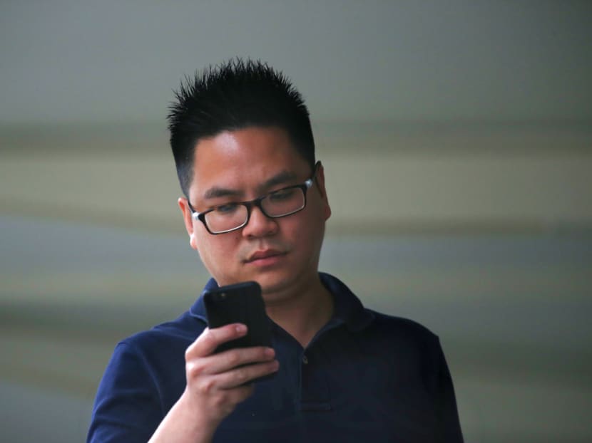 Marcus Kong Wei Keong at the State Courts on Oct 4, 2019.

