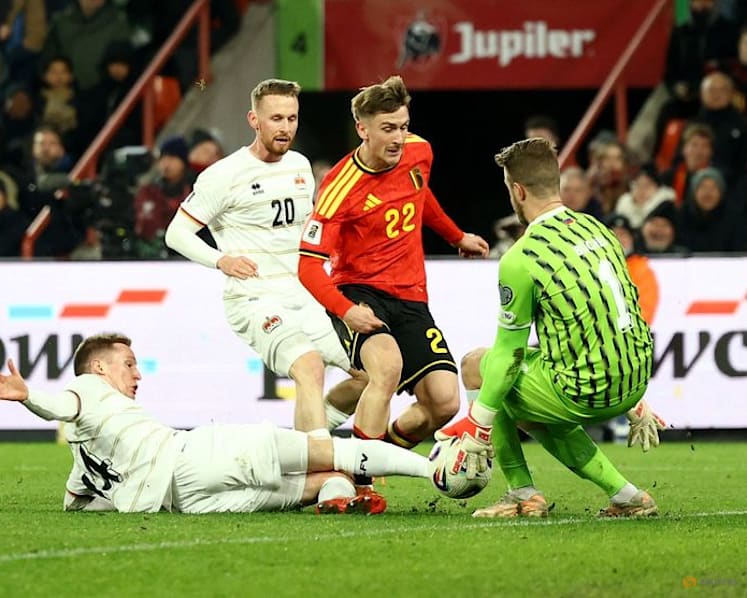 Belgium thrash Liechtenstein to book berth at World Cup