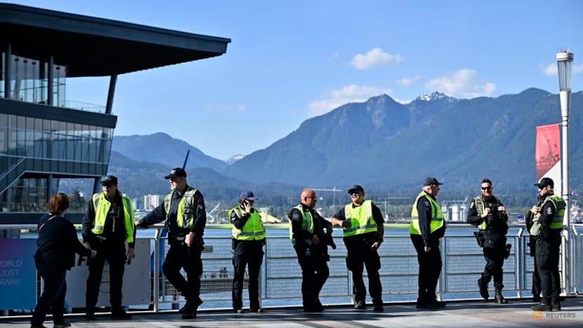 Advocates for homeless, hotel workers rally outside FIFA Congress in Vancouver