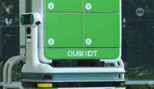 Autonomous robots, AI chatbots help couriers speed up deliveries as e-commerce volumes soar