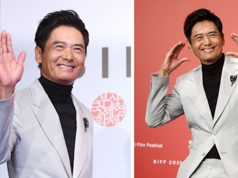 Chow Yun Fat says he doesn’t want to donate his entire fortune to charity, it's his wife who wants to