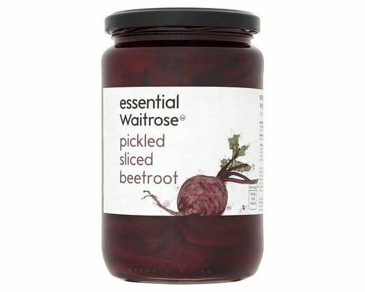 Jars of Essential Waitrose pickled beetroot sold by Cold Storage recalled, may contain glass