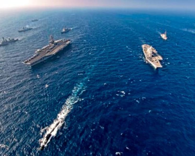 India, US, Japan, Australia resume naval exercise