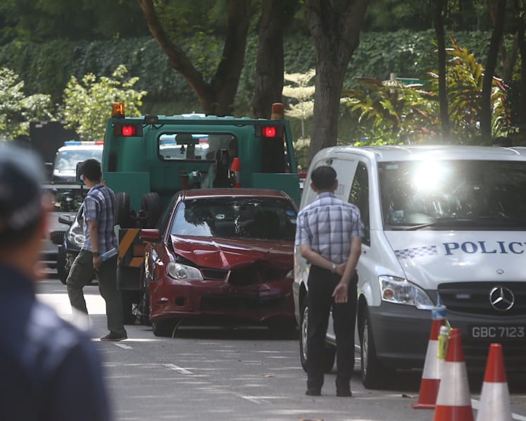 Man shot dead, two detained in incident near Shangri-La hotel this morning