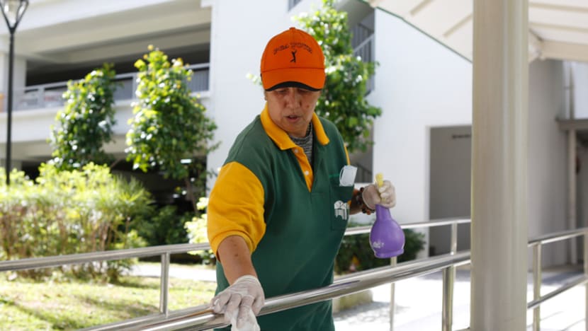 Covid-19 outbreak: Cleaners work more hours on disinfection as firms struggle to meet soaring demand