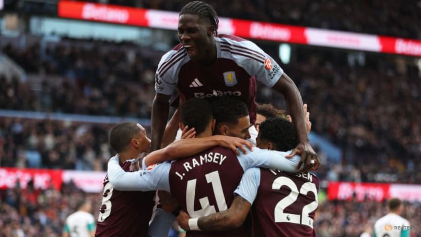 Man City leave it late to boost European hopes, Villa thump Newcastle Man City leave it late to boost European hopes, Villa thump Newcastle