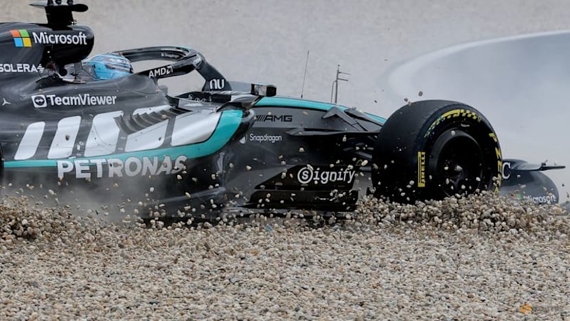 Russell 'numb to the disappointment' after Belgian GP blow