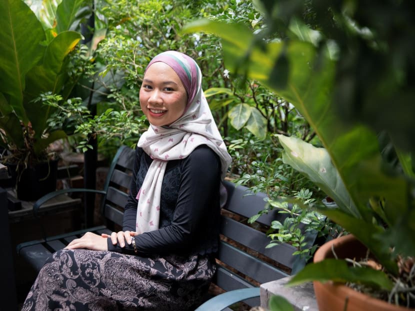 Undergraduate Syaqila Suzaini works several jobs to save up for her university fees. Undergraduate Syaqila Suzaini works several jobs to save up for her university fees.