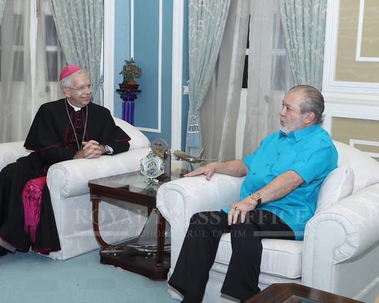 Sultan of Johor invited by Pope for Vatican City state visit
