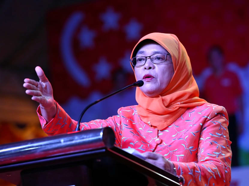 Speaker of Parliament Halimah Yacob has announced that she will run for the highest office in the land, weeks after revealing that she was mulling over contesting next month's Presidential Election (PE). Photo: Nuria Ling/TODAY