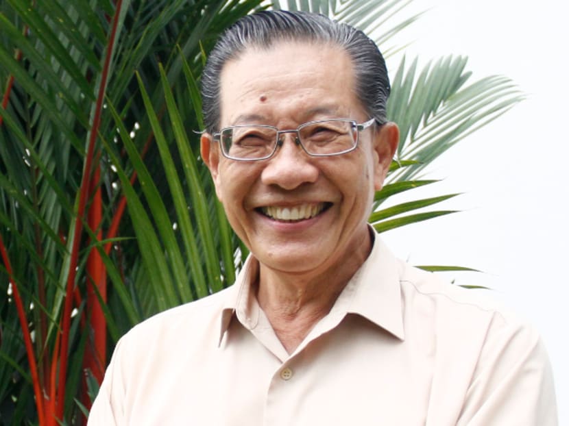 70-year-old Johnnie Chia Swee Hock graduated with a diploma in digital advertising technology and analytics from Temasek Polytechnic on 12 May 2016. Photo: Illiyin Anuwar