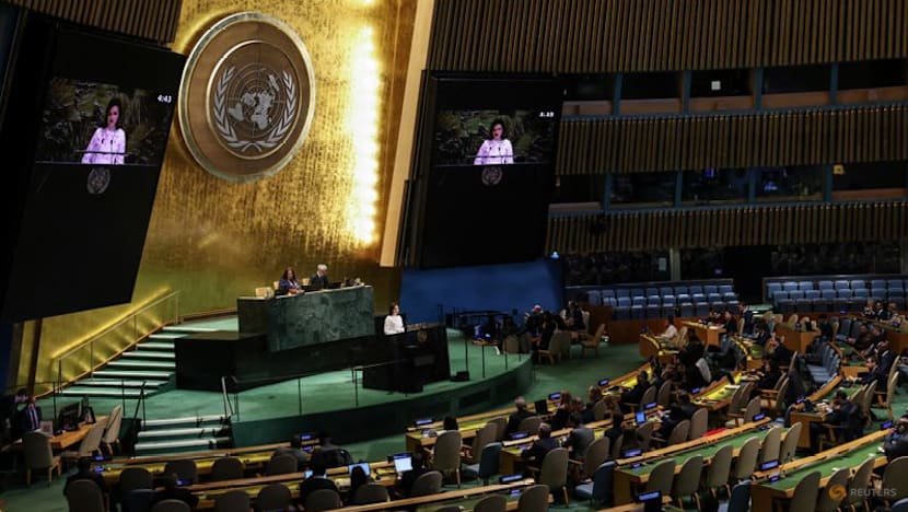 US abstains in UN vote voicing support for Ukraine