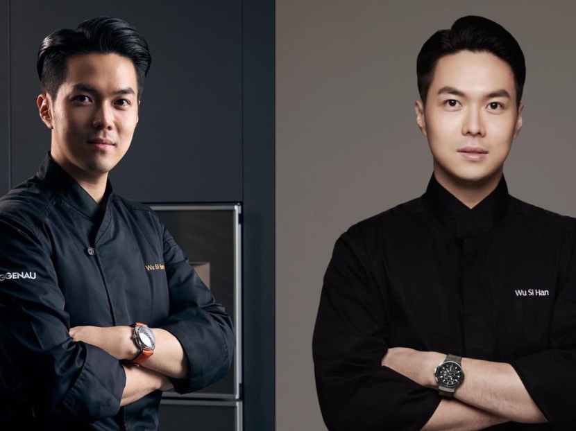 Wu Sihan, 31, is a full-time chef and now a Mediacorp artiste… oh, and he’s rumoured to be dating Hong Huifang’s daughter Tay Ying
