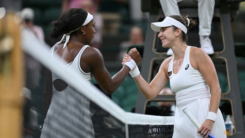 Gauff beats Bencic and a curfew to reach first Wimbledon quarters