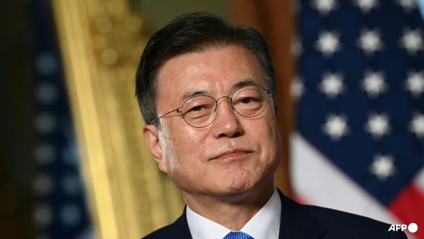 South Korea's former President Moon says bribery indictment is 'political'
