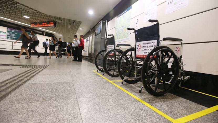 Elderly, disabled commuters get helping hand at Outram MRT