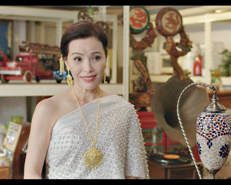 Zoe Tay gets tongue-tied playing a Thai lady of leisure in a new drama